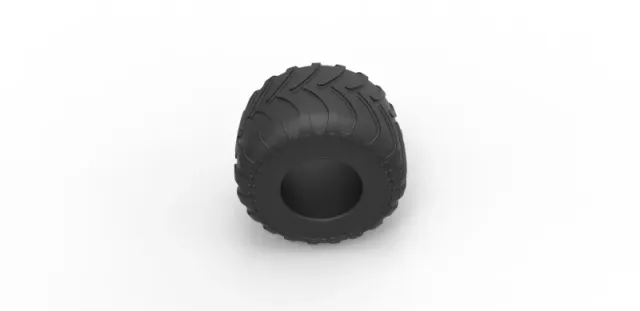 Diecast BKT Monster Jam tire Scale 1:25 — Фото 6 из 9