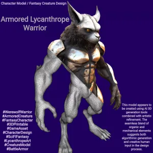 Armored Lycanthrope Warrior