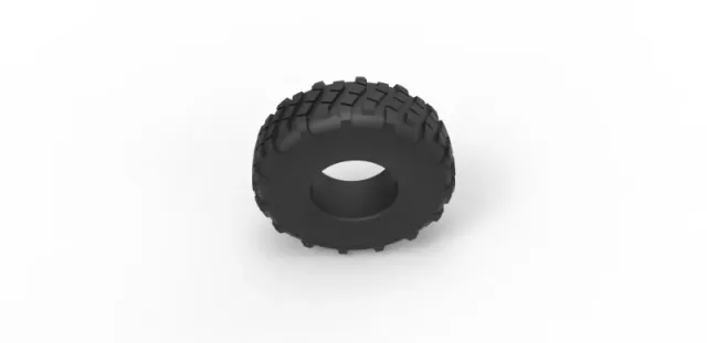 Diecast military truck tire 6 Scale 1 to 25 — Фото 6 из 9