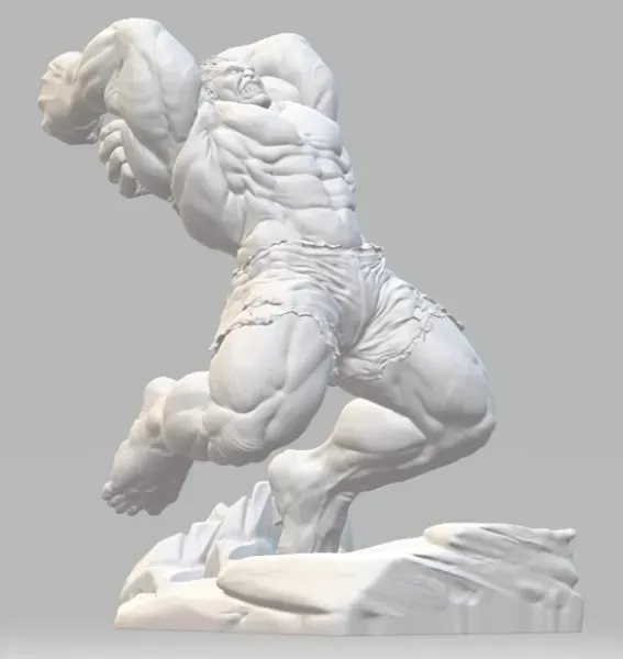 Hulk Smash STL 3D Print File — Фото 4 из 4