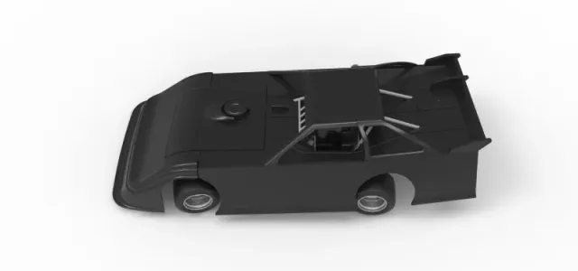 Super Dirt Late model for Pavement while turning Scale 1:25 — Фото 10 из 30