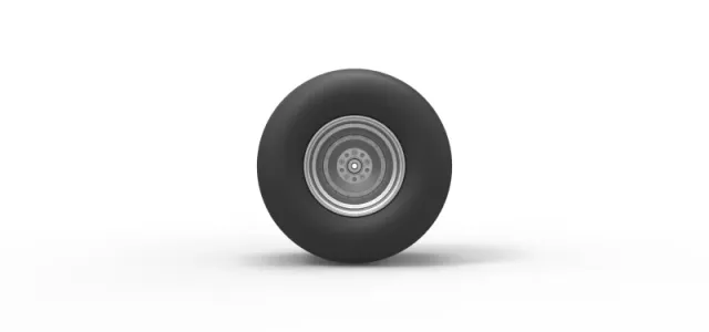 Rear wheel of Vintage Funny Car Scale 1:25 — Фото 5 из 10