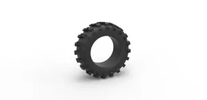 Diecast offroad tire 60 Scale 1:25