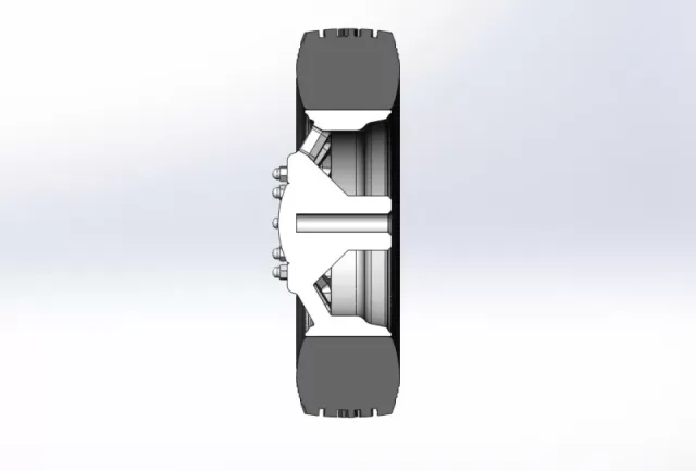 Diecast Front custom wheel of semi truck Version 16 Scale 1:25 — Image 11 of 11