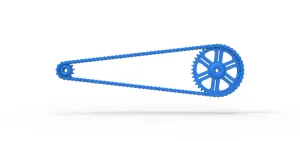 Chain drive Version 1 Scale 1:25
