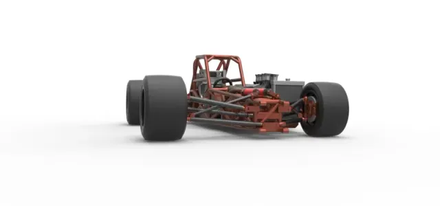 Supermodified front engine race car Base Version 3 Scale 1:25 — Image 27 of 31