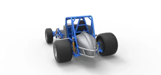 Vintage Sprint car Scale 1:25 — Фото 14 из 30