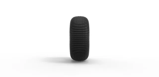 Diecast Dune buggy rear tire 21 Scale 1:25 — Image 4 of 9