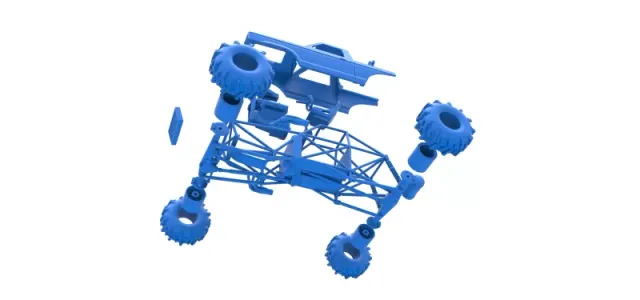 Mud dragster Version 4 Scale 1:25 — Фото 19 из 26