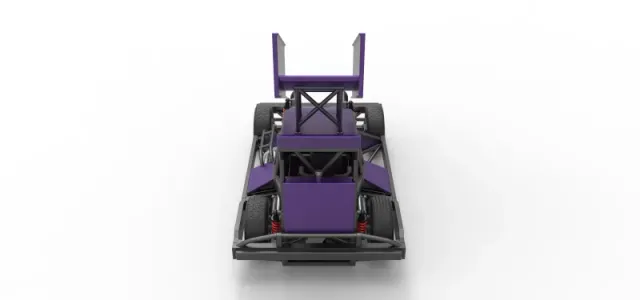 New Zealand Superstock car Version 4 Scale 1:25 — Фото 17 из 29