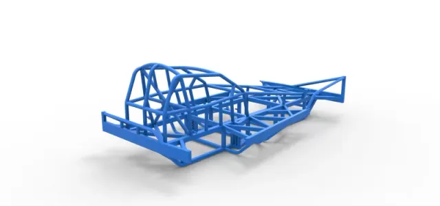 Frame of BriSCA Formula 1 Stock Car Scale 1:25 — Фото 13 из 19