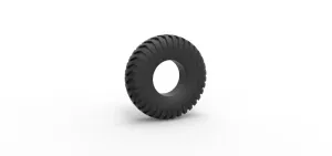 Diecast military truck tire 12 Scale 1:25