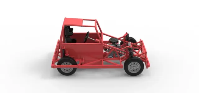 New Zealand Ministock car Base Version 3 Scale 1:25 — Фото 20 из 24