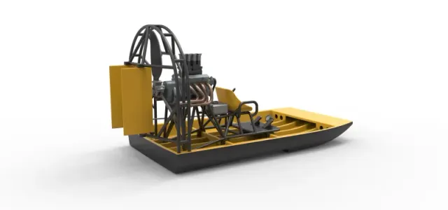 Drag racing Airboat Scale 1:25 — Image 19 of 31