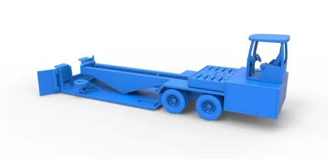 Diecast tractor pulling sled Scale 1 to 25 — Фото 20 из 31