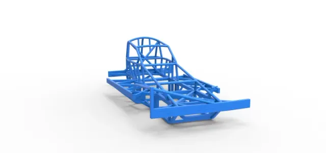 Frame of BriSCA Formula 1 Stock Car Scale 1:25 — Фото 18 из 19