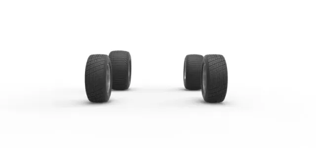 Wheel Set of Midget car Scale 1:25 — Image 4 of 16