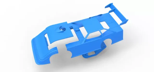 Shell of Super Dirt Late model Version 1 Scale 1:25 — Фото 20 из 30