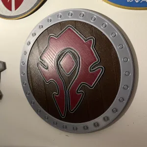 World of Warcraft Shield of the Horde Wall Plaque