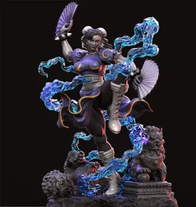 Chun Li STL 3D Printable Model