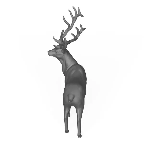 3D Printable Stag Deer Animal — Image 4 of 6