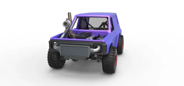 Uphill Sand Racing Dragster Version 2 Scale 1:25 — Фото 5 из 31