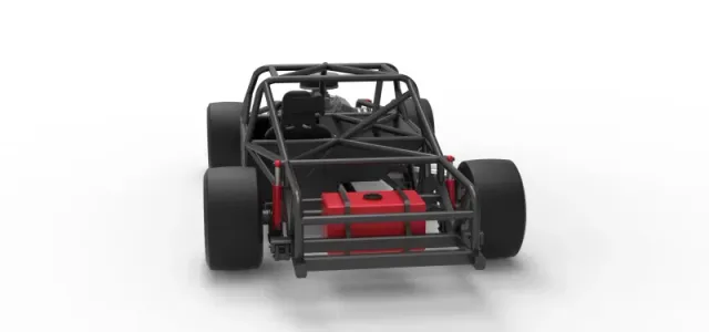 Vintage Asphalt Modified stock car Base V7 Scale 1:25 — Image 13 of 24