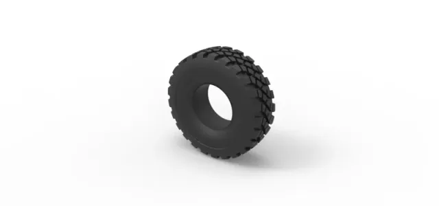 Diecast military truck tire 11 Scale 1:25 — Image 7 of 9