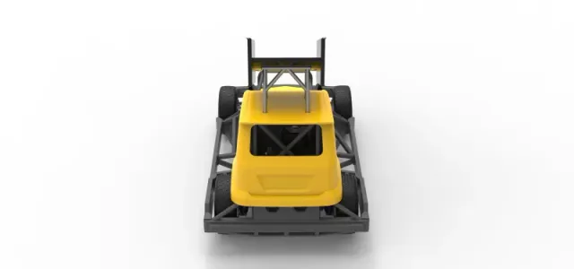 New Zealand Superstock car Version 5 Scale 1:25 — Фото 17 из 30
