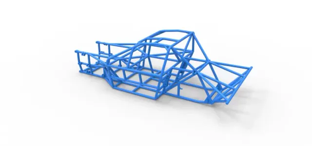 Frame of New Zealand Super Saloon race car Scale 1:25 — Image 9 of 17