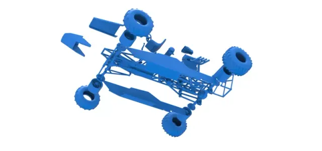 Vintage Mud dragster Scale 1:25 — Фото 20 из 26