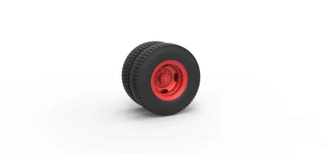 Rear wheel of Pickup Truck Scale 1:25 — Фото 12 из 12