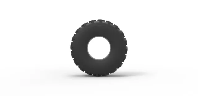 Diecast military truck tire 8 Scale 1 to 25 — Фото 5 из 9
