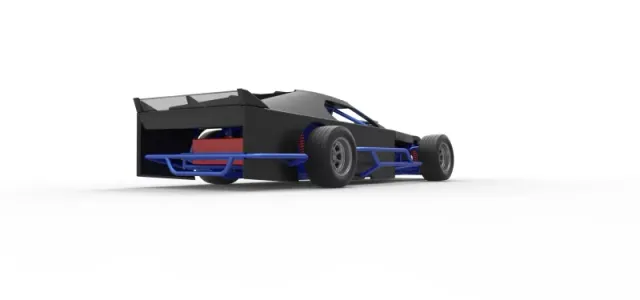 Asphalt Modified stock car Version 3 Scale 1:25 — Image 19 of 31