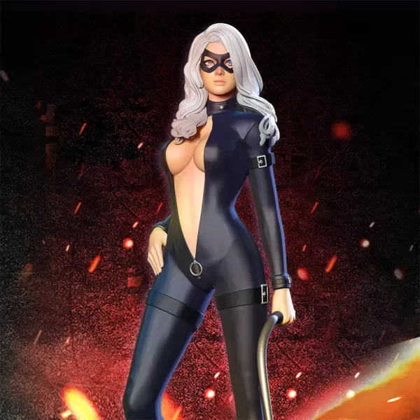 Feline Femme Fatale 3D Print Model — Фото 3 из 6