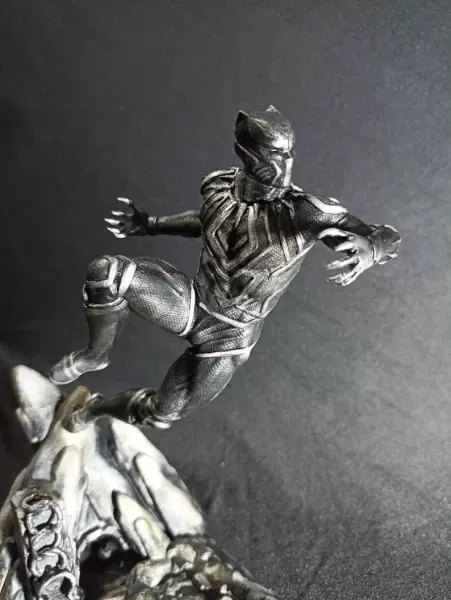 Black Panther Diorama Marvel Print Model 3D STL — Фото 8 из 9