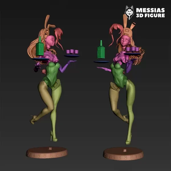 BunnyGirl Figure 3D Print Model — Фото 5 из 10