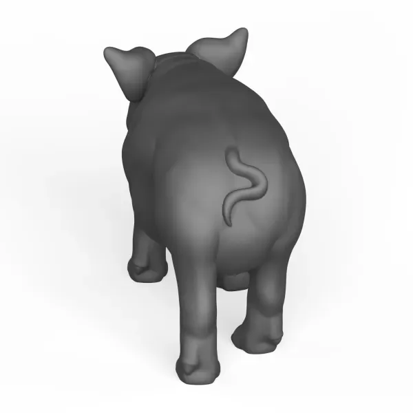 3D Printable Pig — Фото 4 из 6