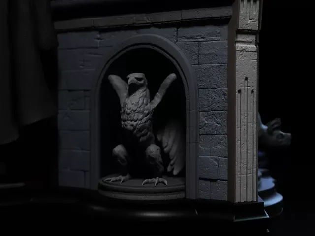 Batman On Throne Fanart STL File For 3D Print — Фото 18 из 25