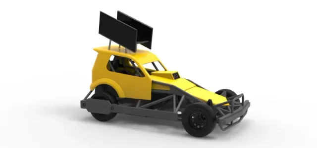 New Zealand Superstock car Version 5 Scale 1:25 — Фото 24 из 30