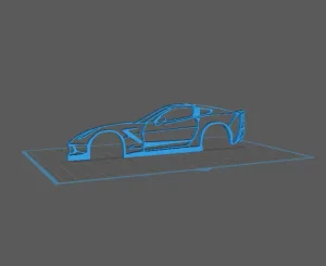 Chevrolet - Corvette C7 Wall Art