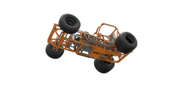 Vintage Sprint car Base Version 2 Scale 1:25 — Фото 3 из 30