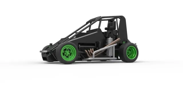 Pavement Midget car Scale 1:25 — Фото 2 из 31