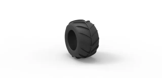 Diecast Dune buggy rear tire 25 Scale 1:25 — Фото 8 из 8