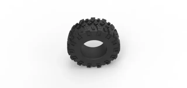 Diecast offroad tire 86 Scale 1:25 — Фото 6 из 8
