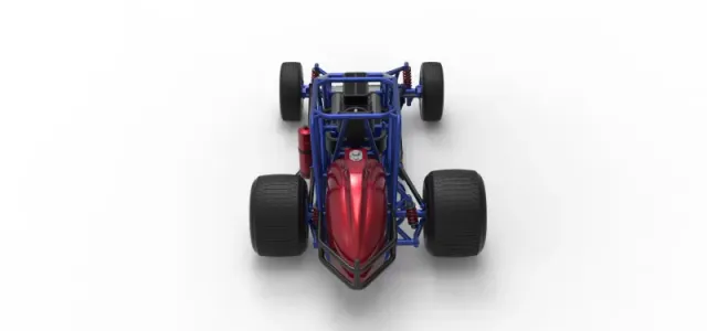 Dirt Silver Crown Car Base Scale 1:25 — Фото 17 из 30