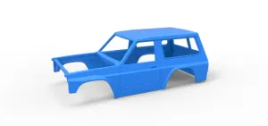 Shell of Uphill Sand Racing Dragster Scale 1:25