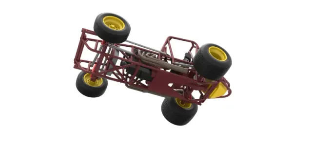 Vintage Sprint car Base Scale 1:25 — Фото 3 из 30