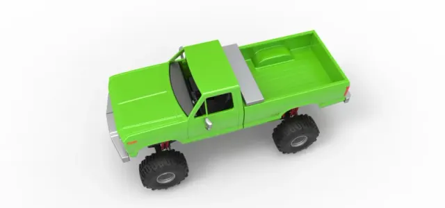 Wheel Standing Mega Truck Scale 1:25 — Image 4 of 25