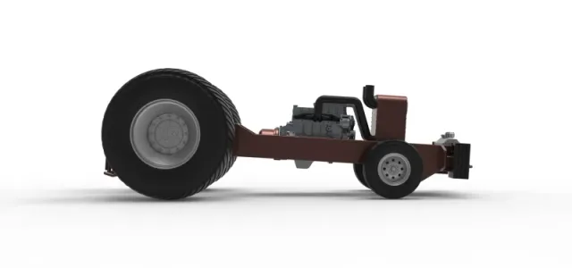 Pro Stock Pulling Tractor Base Scale 1:25 — Image 14 of 18